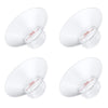 4PC Flange Insert 17mm Compatible with Momcozy M5/M6/M9/S12 Pro/V1 Pro/V1 Pro Breast Pump, Fit for Eufy/Elvie/Medela/Spectra/Lan