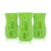 Olababy Silicone Sleeve For Avent Natural Glass Bottles (Pack Of 3) (8 Oz, Green)
