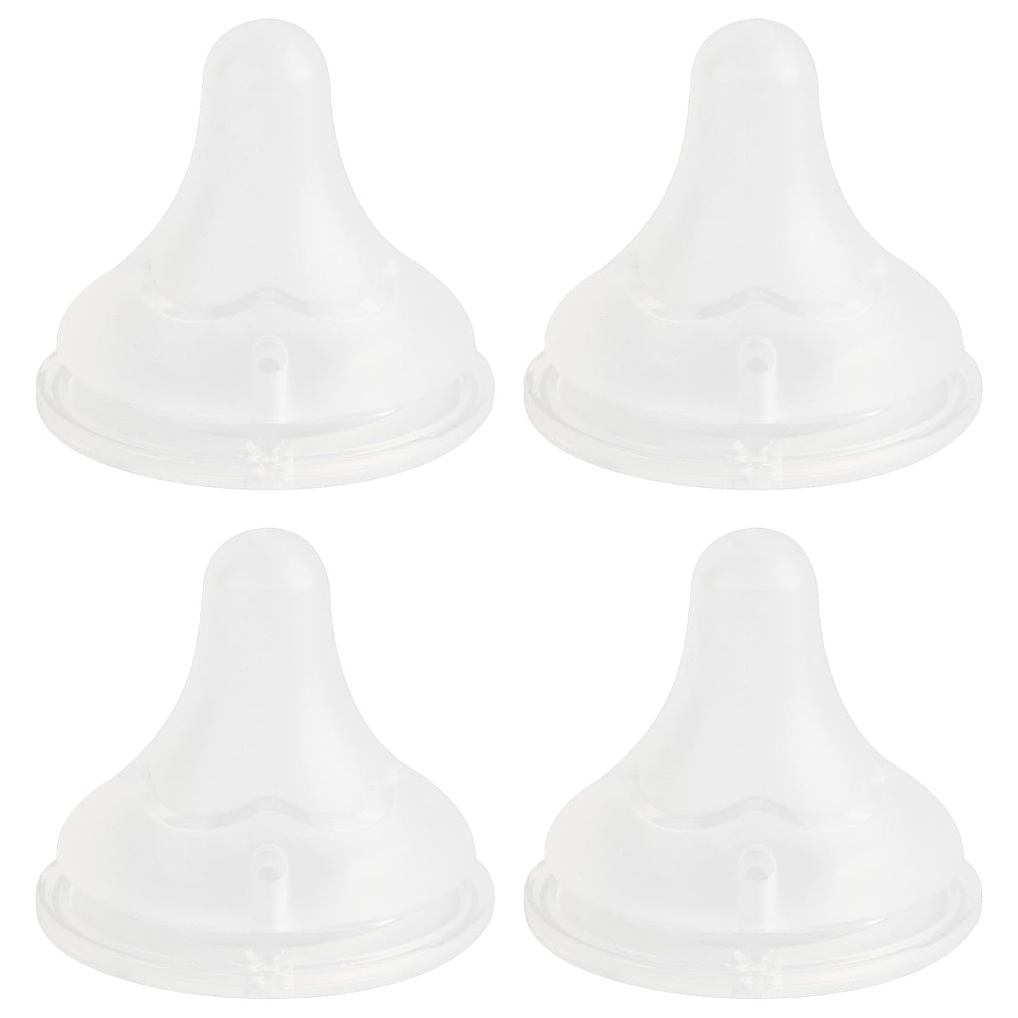Silicone Nipple (M) for Spectra Baby Bottles, Medium Flow, 3m+, 4 Count