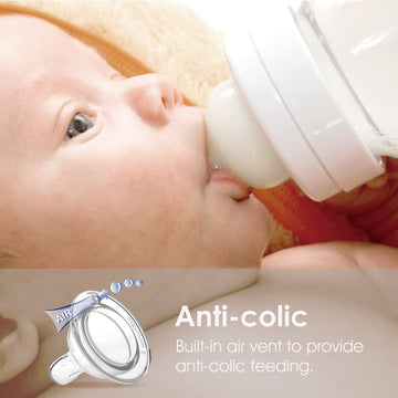 Maymom Silicone Nipple Medium Flow, 4Pc