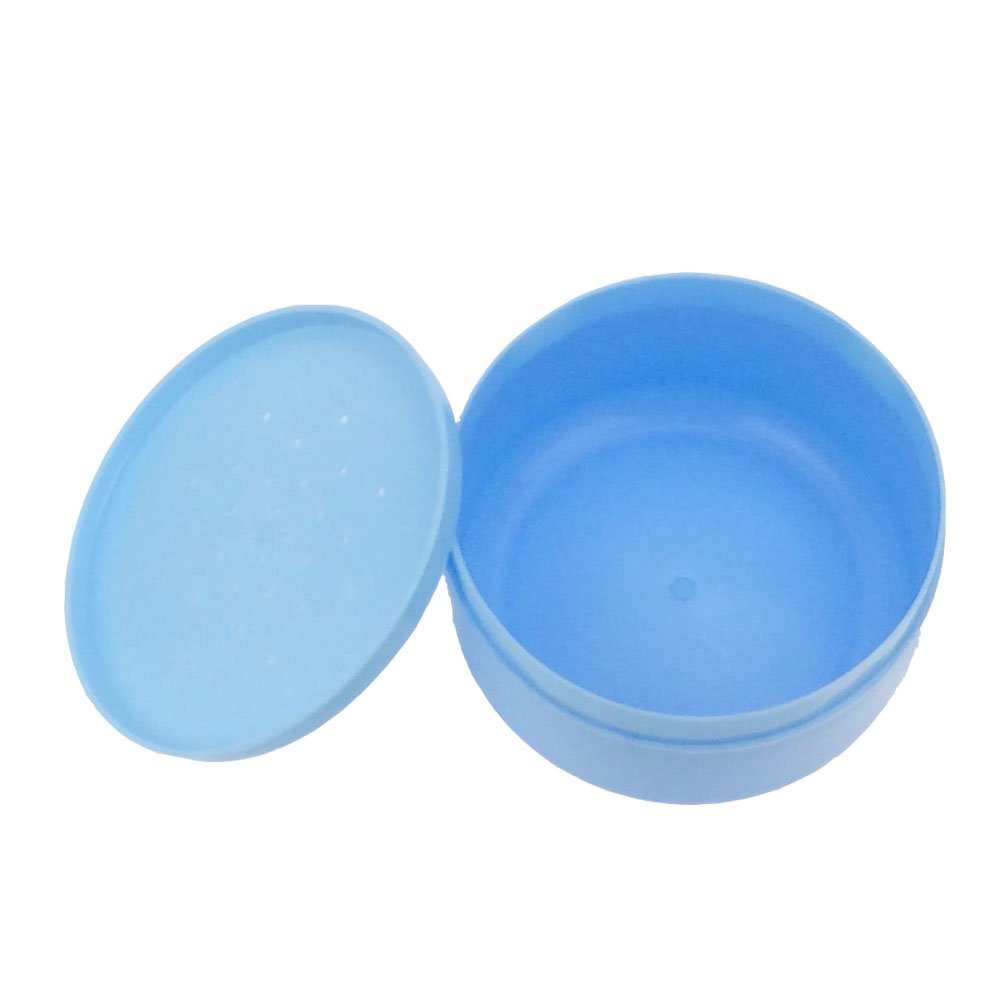 Topwon 3.5'' Baby After-Bath Powder Puff Kit Container Dispensor Case With Sifter | Bpa Free (1 Packed)