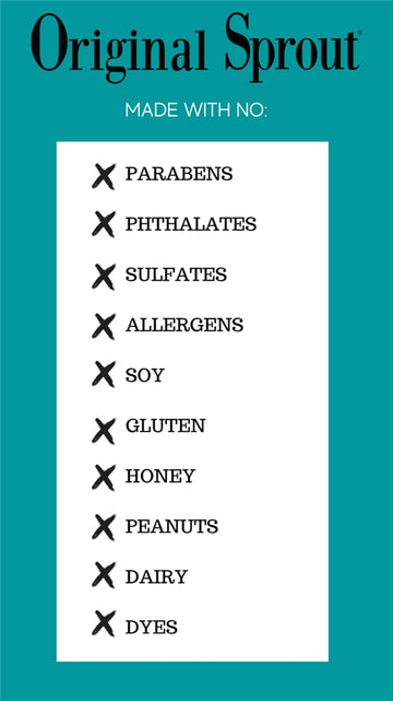 Original Sprout Scrumptious Baby Cream With Zinc For Babies Sensitive Skin, 12 Oz. Bottle