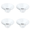 IVARONAL Flange Insert 4PCS 19mm Compatible with Momcozy M9/M6/M5/S12 Pro/V1 Pro/V2 pro, Spectra/Medela/Elvie/NCVI/TSRETE/eufy/L