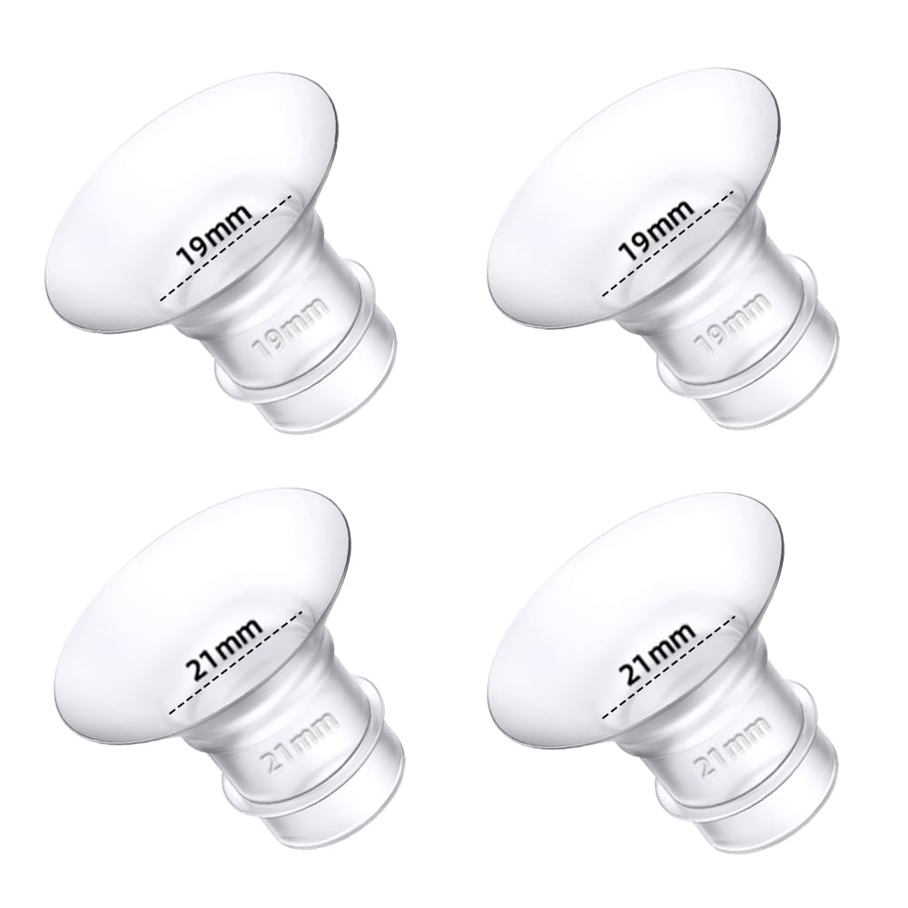 Flange Inserts 19mm 21mm for Medela,Spectra 24mm Shields/Flanges,Compatible with TSRETE,CPPSLEE,Momcozy S9/S9Pro/S12/S12Pro Wear
