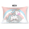 Brizberry Kids Pillow Cushion With Super Soft Fabric | Animal & Cartoon Prints | 12X18 Inches (Design 19)