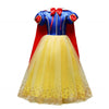 Dressy Daisy Girls' Princess Costume With Cape Fancy Dresses Up Halloween Party Size 8-10