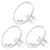 Maymom MyFit Flanges Crater Goldie Pack 13 14 15 mm Compatible with Medela Breast Pumps and Maymom Wide Base and Narrow Base Con