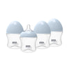 Mum To Mum Anti Colic Baby Bottles 5Oz With 'S' Flow Rate Nipples For 0-3 Months, 4 Pack, Mm103A