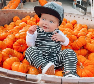 Born To Love, Baby Hats - Infant Sun Hat - Toddler Baseball Hat, Newborn Youth Flat Brim Mesh Trucker Surf Skatebro (Xs 6-12 Mon