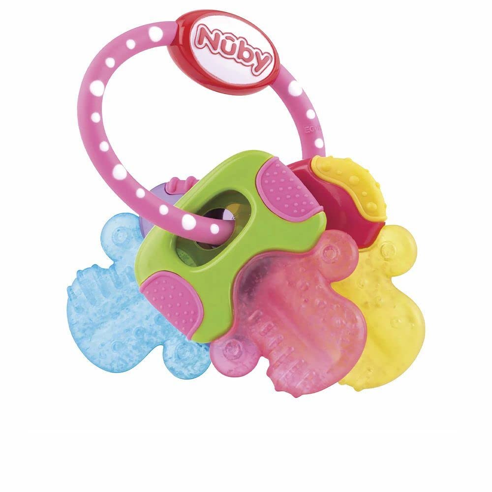 Nuby Ice Gel Teether Keys, 1 Count (Pack of 1)