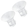 2PCS Flange Insert 21mm Compatible with Medela/Spectra/Willow/TSRETE/Momcozy S9/S12/S9Pro/S12Pro Breastpump 24mm Shields, Reduce