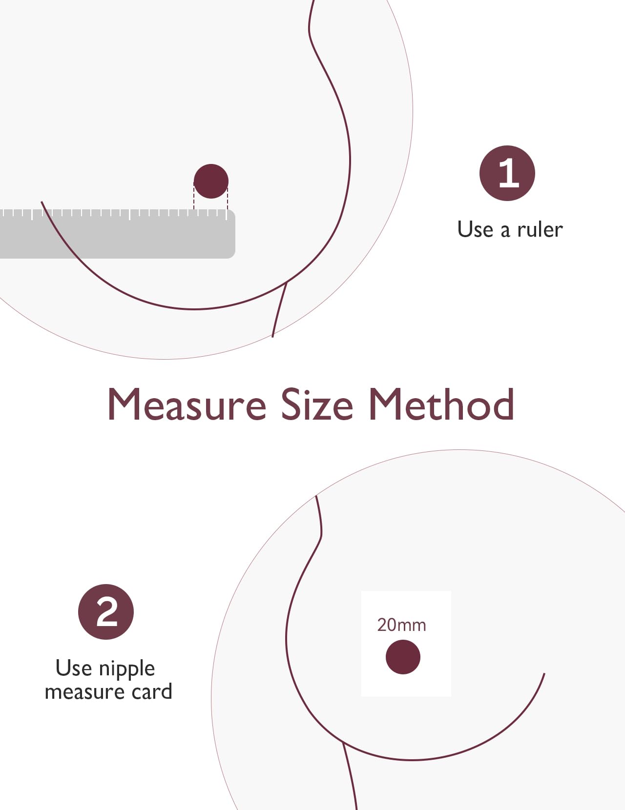 Momcozy Flange Insert 21Mm Compatible With Momcozy M5. Original M5 Breast Pump Replacement Accessories, 1Pc (21Mm)