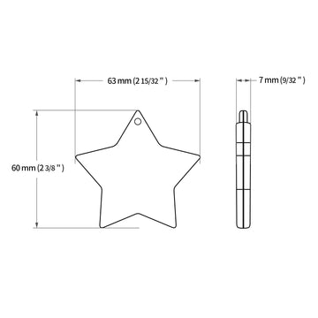 Demyprox Funflector Safety Reflectors - Stars - Stylish Reflective Gear For Jackets, Bags, Purses, Backpacks, Strollers And Whee