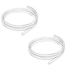 2Pcs Replacement Tubings Compatible With Spectra S2 Spectra S1 Spectra 9 Plus, Soft Silicone Tubing Replace For Spectra Tubing A
