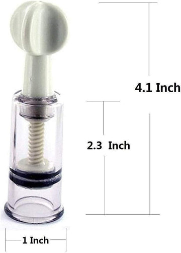 Finever Body Vacuum Suction Cup Breastfeeding Mother And Women For Nipp.Le Flat Shy And Inverted Nippl.Es Cups (4 Cup)