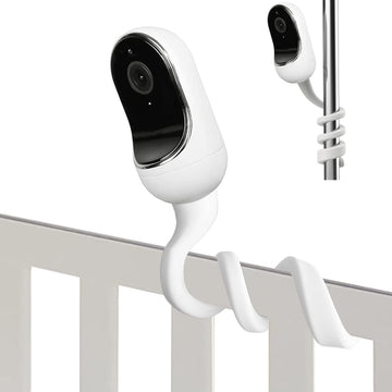 Safer Baby Monitor Mount For Owlet Duo, Owlet Cam Baby Monitor, Flexible Twist Mount