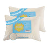 Lofe Organic Kids Pillow - 16X22 Toddler Pillow With 100% Organic Cotton Shell, 2 Pack Adjustable Loft Youth Pillow, Machine Was