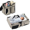 Gtc Portable Multifunctional Baby Travel Bed Cot || Bassinet And Folding Mummy Bag || Bassinet And Folding Mummy Diaper Bag (Mul