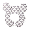 Vocheer Baby Travel Pillow(Upgraded), Head And Neck Support Pillow For Pushchair, Car Seat,Stroller, Bouncer, Cotton(White Cloud