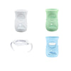 3 Pack Silicone Sleeves With Handle For Avent Natural Glass Baby Bottles, Anti Breakage, Anti Scald Baby Bottle Holder, Compatib