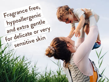 Babo Botanicals Sensitive Baby Fragrance-Free Miracle Cream - Face & Body Moisturizer - For Sensitive Skin - Calendula, Shea But