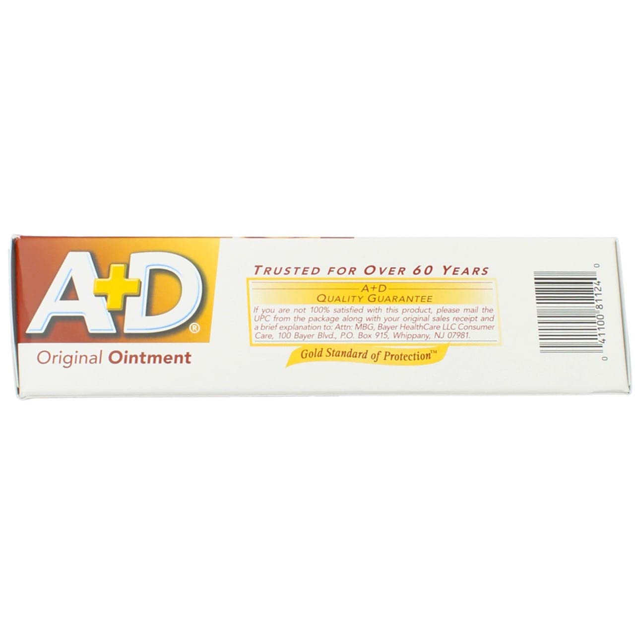A&D Diaper Rash Ointment Skin Protectant Original - 4 Oz, Pack Of 5