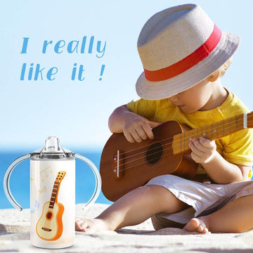 Joyclub 12 Pack Sublimation Sippy Cups Blanks For Toddler Tumbler Insulated 12 Oz Kids Sublimation Tumblers With Handle Stainles