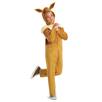 Pokemon Eevee Child Costume Jumpsuit Large (10-12)