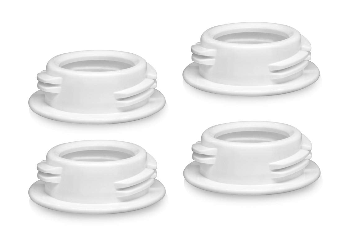 Maymom Baby Bottle Thread Changer Or Bottle Converter; Compatible With Spectra S1 S2 Pumps Wide Mouth Flanges To Use Medela Amed