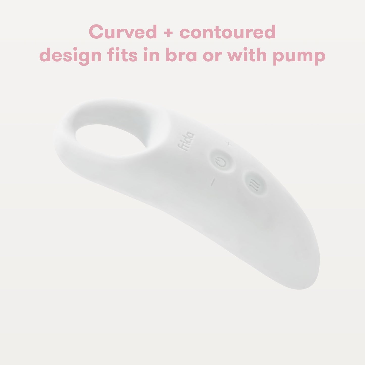 Frida Mom 2-In-1 Lactation Massager, Multiple Modes Of Heat + Vibration For Clogged Milk Ducts, Increase Milk Flow, Breast Engor