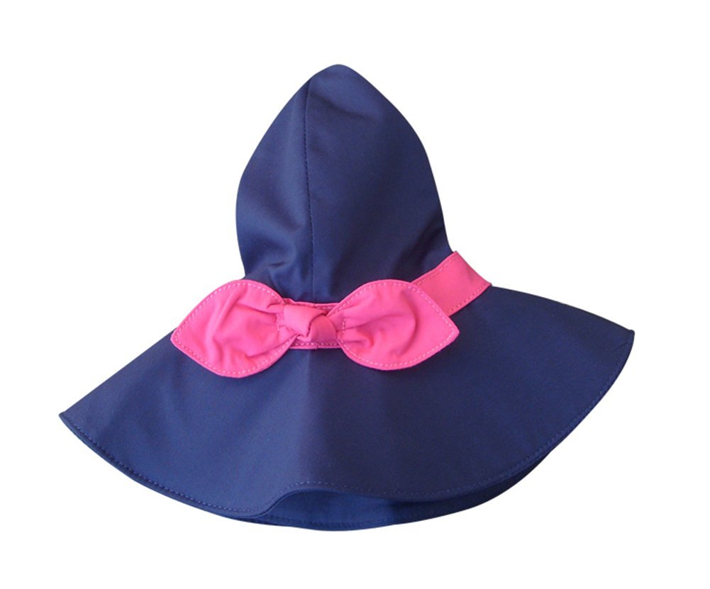 Vimeet Kid Baby Summer Hat Baby Sun Hat Toddler Beach Hat Baby Bucket Hat Dark Blue