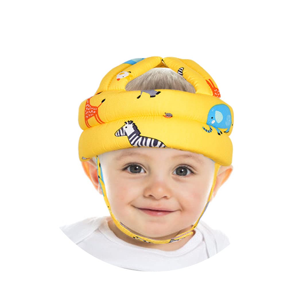 Umtiti Baby Adjustable Safety Helmet, Lightweight And Soft, Infant Head Protector, Soft Head Guard For Baby Learning To Walk. Zo