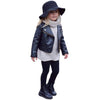 Gliglittr Toddler Baby Boy Girl Motorcycle Faux Leather Jackets Coat Winter Outwear For 1-6Y (Black, 5-6T(Size 120)
