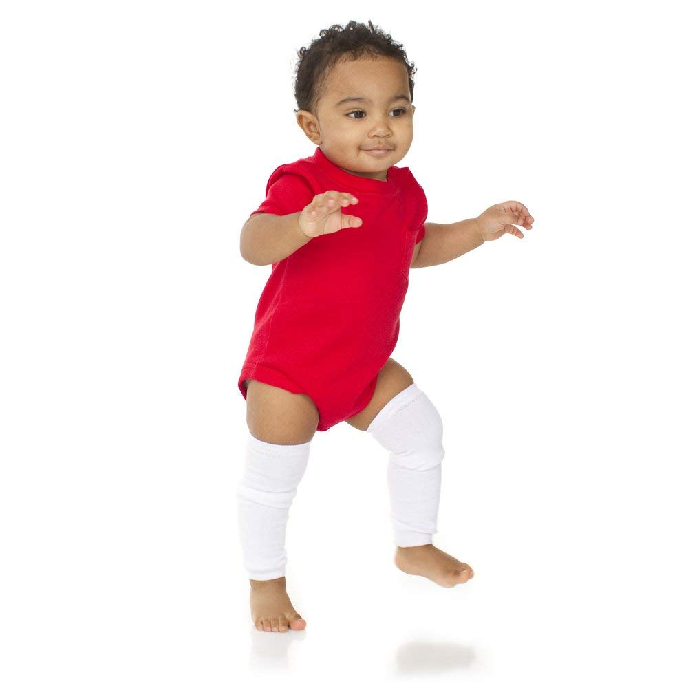 Judanzy Solid Baby And Toddler Leg Warmers For Boys And Girls Newborn And One Size (White, One Size)
