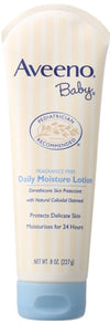 Aveeno Baby Fragrance Free Daily Moisture Lotion 8 Oz (Pack Of 3)