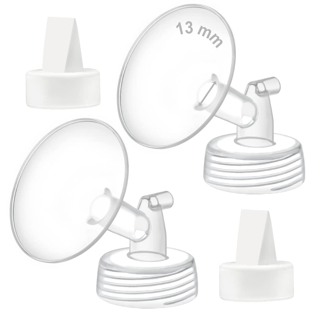 Maymom 13Mm Flange And Duckbill Valve Compatible With Spectra S1 Spectra S2 Spectra 9 Plus Not Original Spectra Pump Parts Repla