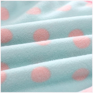 Feidoog Toddler Polar Fleece Jacket Hooded Baby Boys Girls Autumn Winter Long Sleeve Thick Warm Outerwear,Dot,3-4T