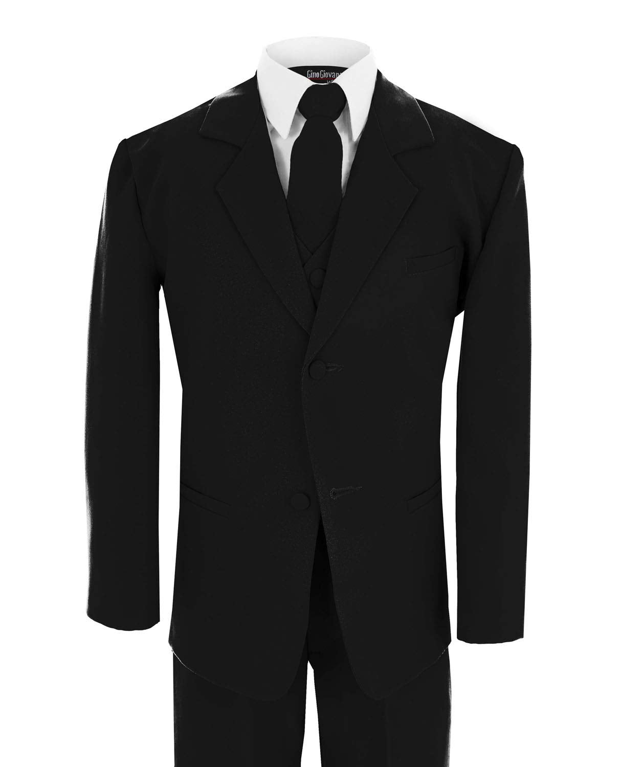 Us Fairytailes Formal Boy Black Suit From Baby To Teen (Small (3-6 Months))