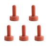 5Pcs Small Animal Milk Drink Nipple 10.7Cm Length Rubber Calf Nursing Nipples Livestock Feeding Watering Supplies