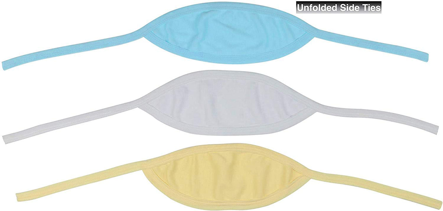 Tobeinstyle Babies' 3 Pack Comfortable Newborn Baby Belly Binder - Boys - One Size