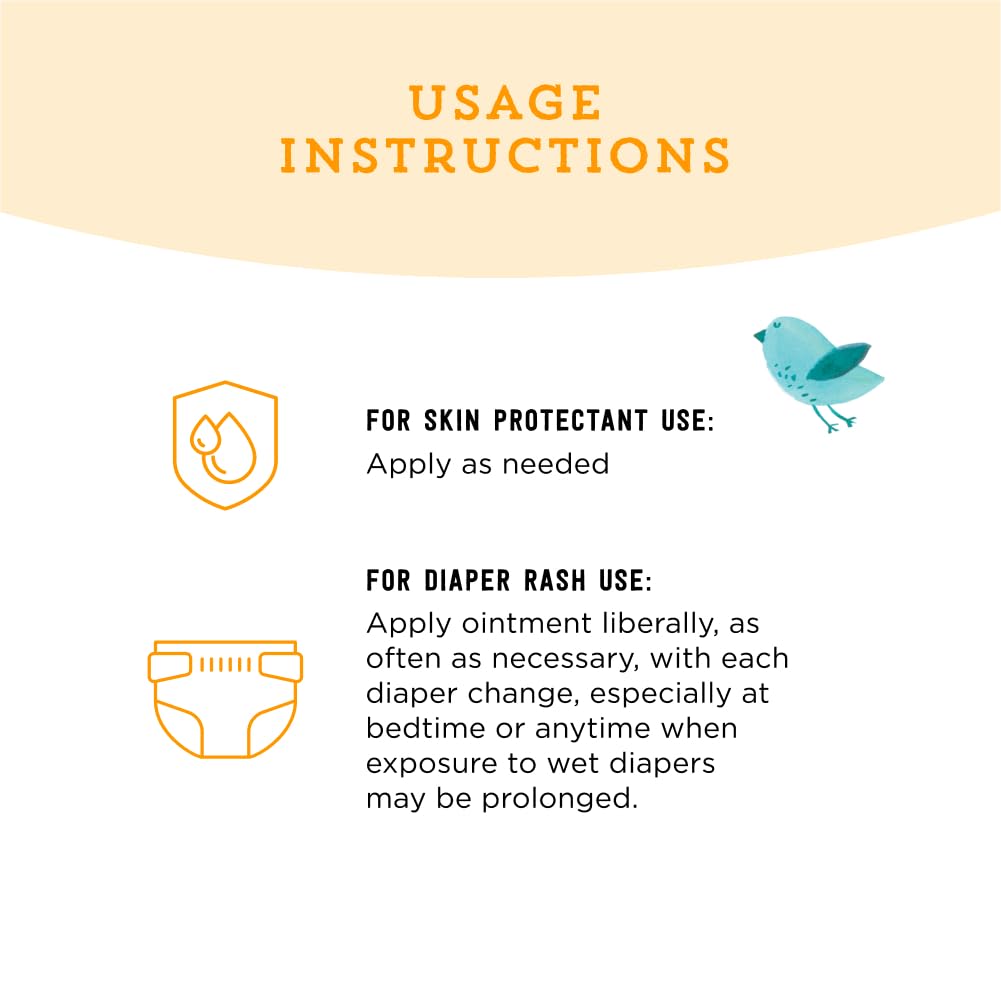 Amazon Brand - Mama Bear Diaper Rash Ointment, 16 Oz, Pack Of 1