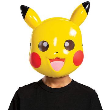 Pokemon Pikachu Child Half Mask One Size