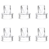 6pcs Duckbill Valves Compatible with Momcozy S12 Pro/S9 Pro/TSRETE S12/Kmaier S12 Wearable Breast Pumps Accessories,S12 pro/S9 p