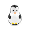 Shumee Wooden Penguin Wobbler/Wobble Toy - Baby Tummy Time Toy Montessori Tumbler Toys - (1-3 Years)| Roly Poly Toys | Wobbler T