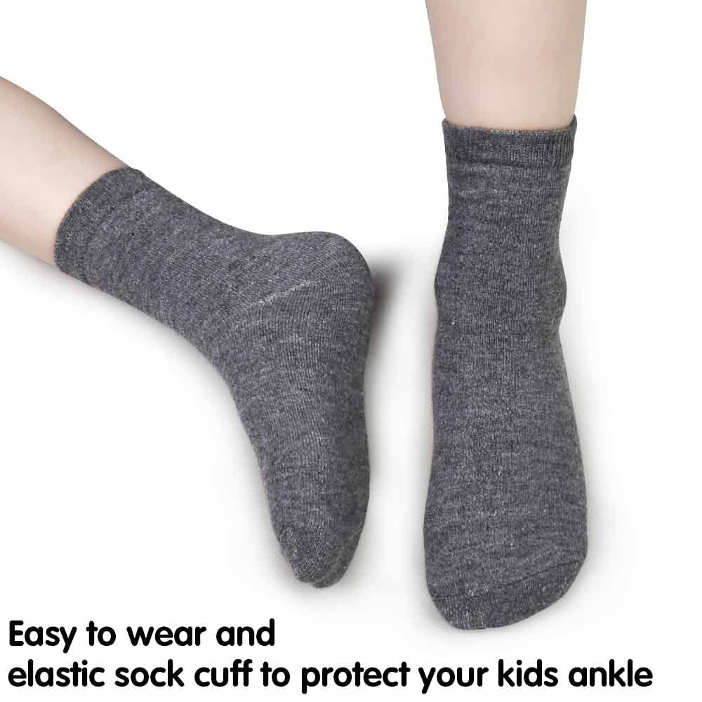 Gentaby Kids Socks,Crew Socks Newborn/Toddler For Children Boys Girls Cozy Athletic Socks, 24Pairs,1T-2T