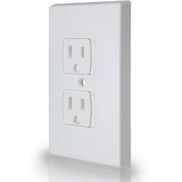 Jambini Self-Closing Baby Proof Outlet Covers Baby Proofing - An Alternative To Plug Covers For Electrical Outlets And Outlet Pr
