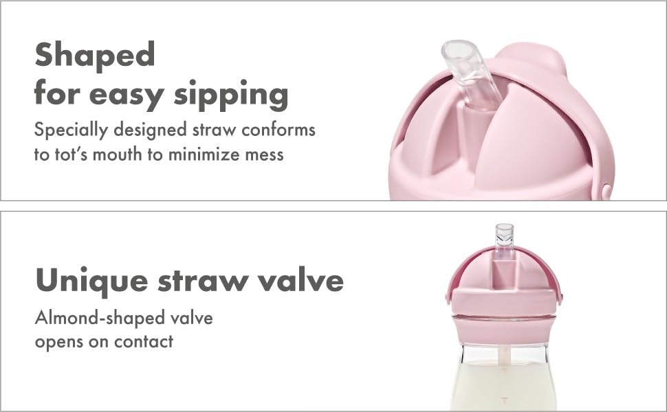 Oxo Tot Transitions 9 Oz. Straw Cup - Blossom