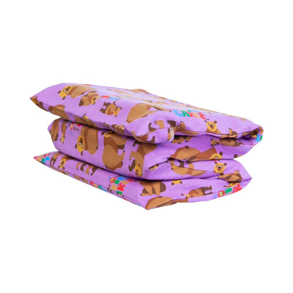 Kindermat + Eric Carle Kinderbundle - Brown Bear, Brown Bear, What Do You See? - Full Nap Mat & Washable Cover, Special Edition