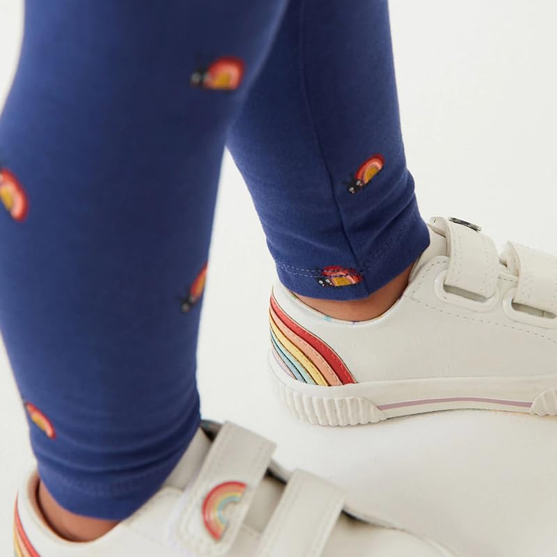 Akyzic Little Girls Sweatshirt Blue Toddler Winter Crewneck Pullover Christmas Sweater Kids Cute Tops Long Sleeve Ladybug Shirts