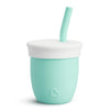 Munchkin Cest Silicone! Open Training Cup With Straw For Babies And Toddlers 6 Months+, 4 Ounce, Mint